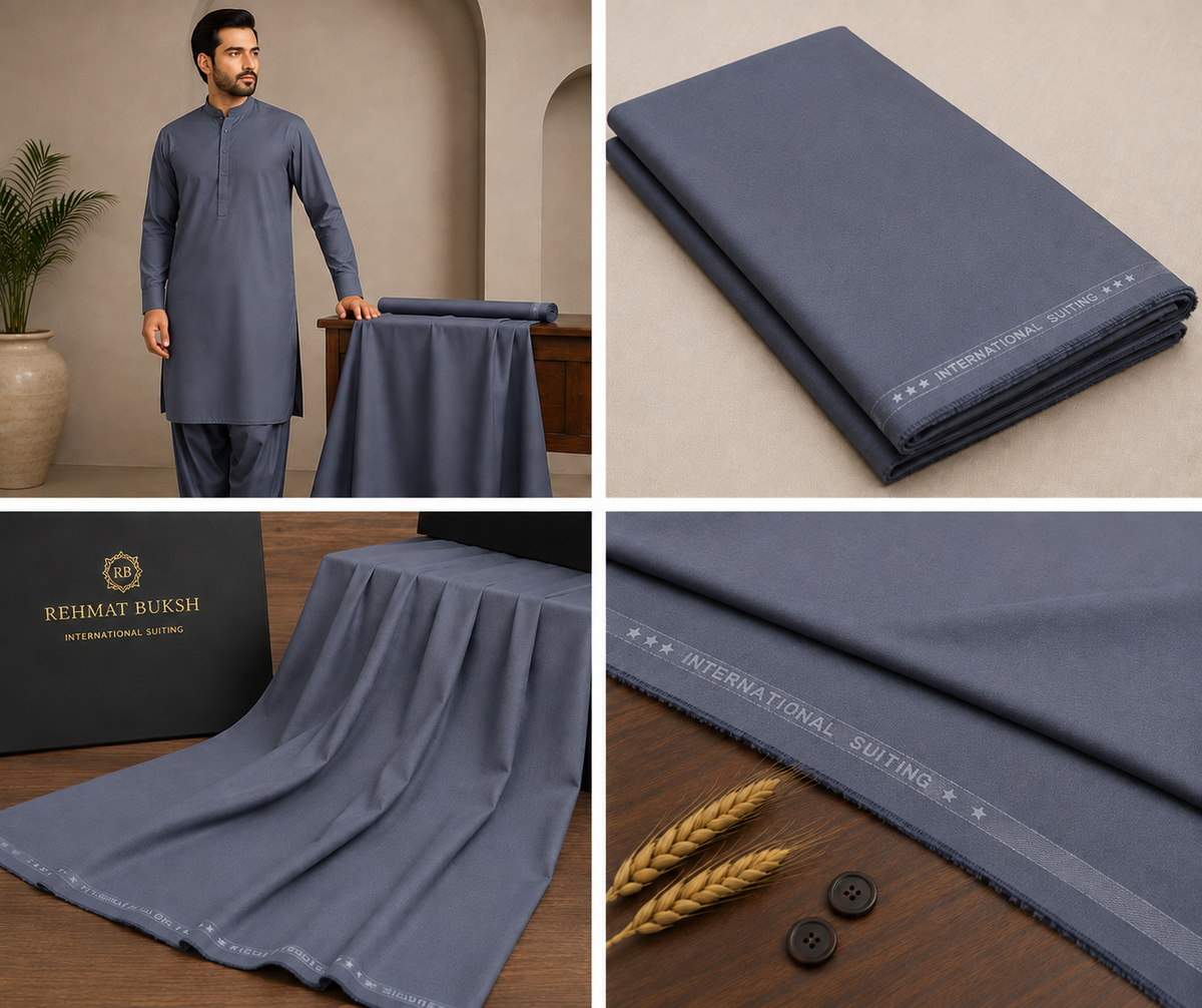 Slate Blue Unstitched Suit