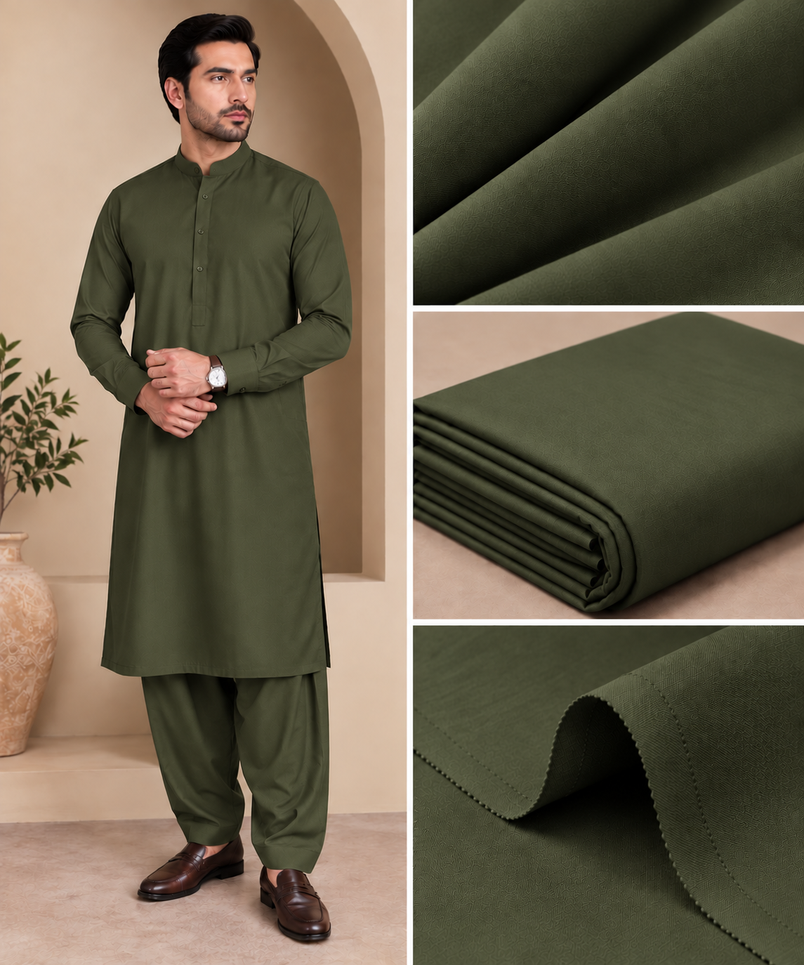 Premium Olive Green